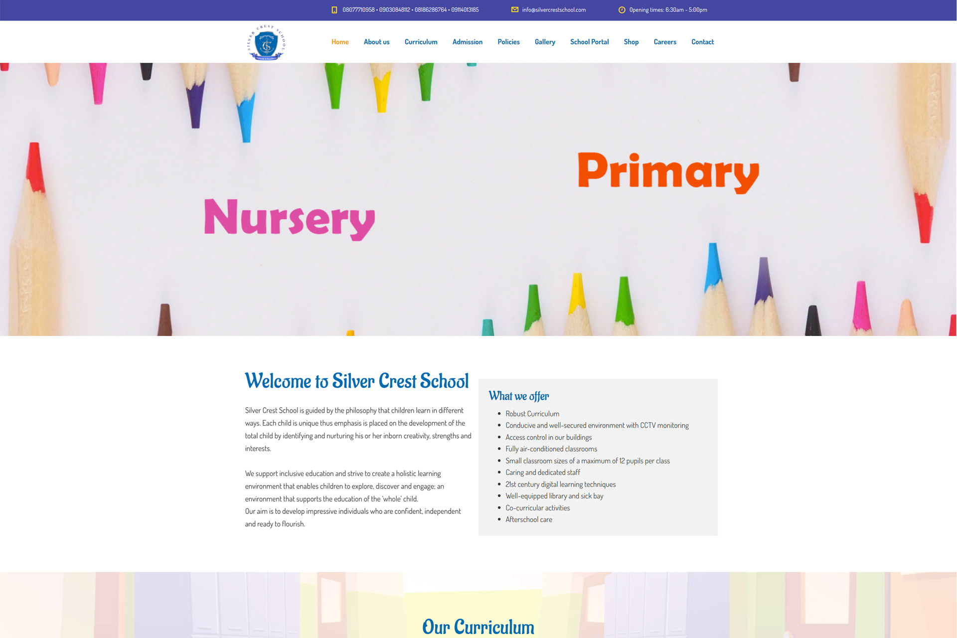 Silver Crest School